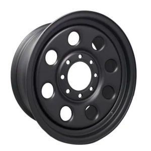 DTD – Steel – Black – 18″x8″ 25mm – All weather Wheels – 886502